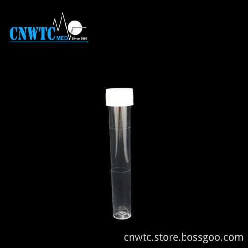 10ml Clear Plastic Test Tubes with Caps: Lab Supplies and Equipment